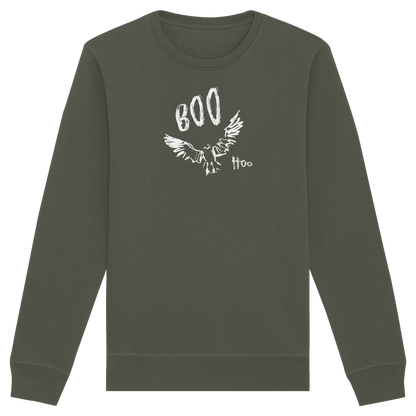 Boo Hoo! Fliegende Eule  - Organic Basic Unisex Sweatshirt
