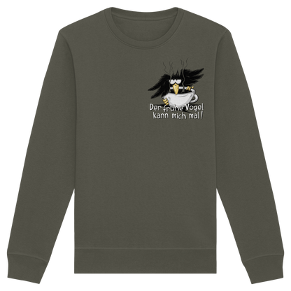 Der frühe Vogel kann mich mal | Kaffee Rabe - Organic Basic Unisex Sweatshirt
