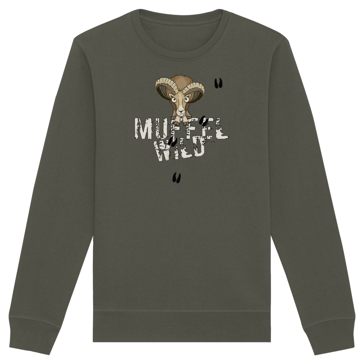 Muffel Wild Mufflon - Organic Basic Unisex Sweatshirt