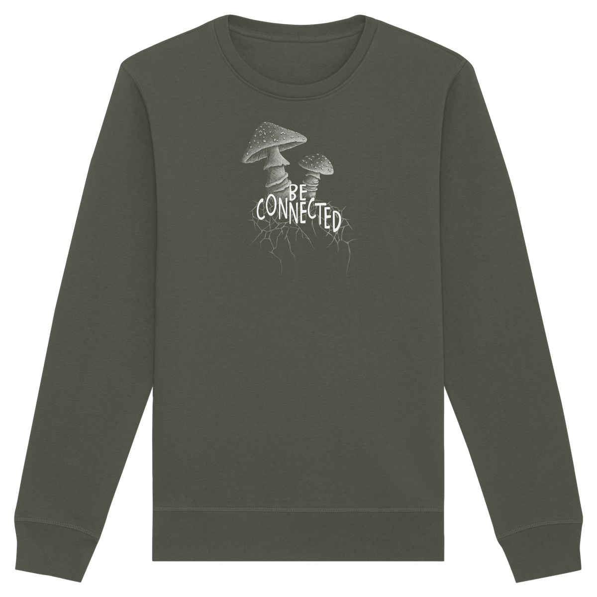 Be Connected Panther-Pilz - Organic Basic Unisex Sweatshirt