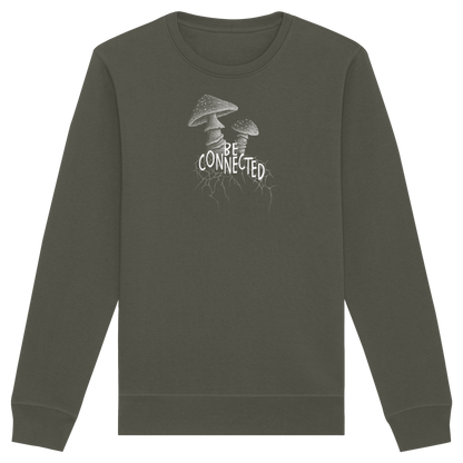 Be Connected Panther-Pilz - Organic Basic Unisex Sweatshirt
