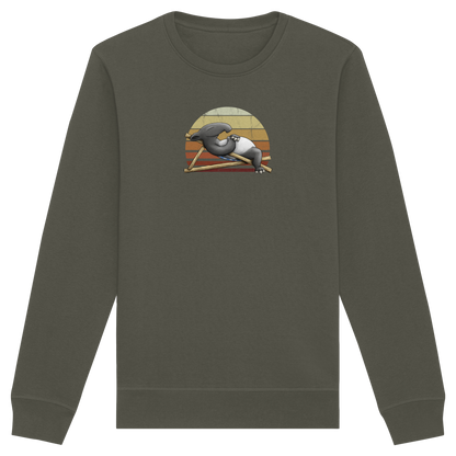 Lässiger Retro Sundown Tapir - Organic Basic Unisex Sweatshirt