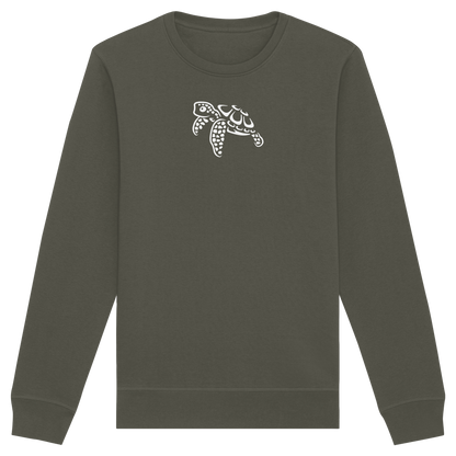 schwimmende Meeres-Schildkröte - Organic Basic Unisex Sweatshirt