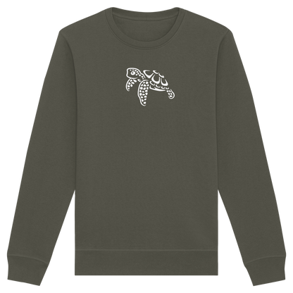 schwimmende Meeres-Schildkröte - Organic Basic Unisex Sweatshirt