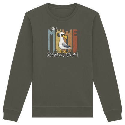 Sei Möwe Scheiß Drauf  - Organic Basic Unisex Sweatshirt