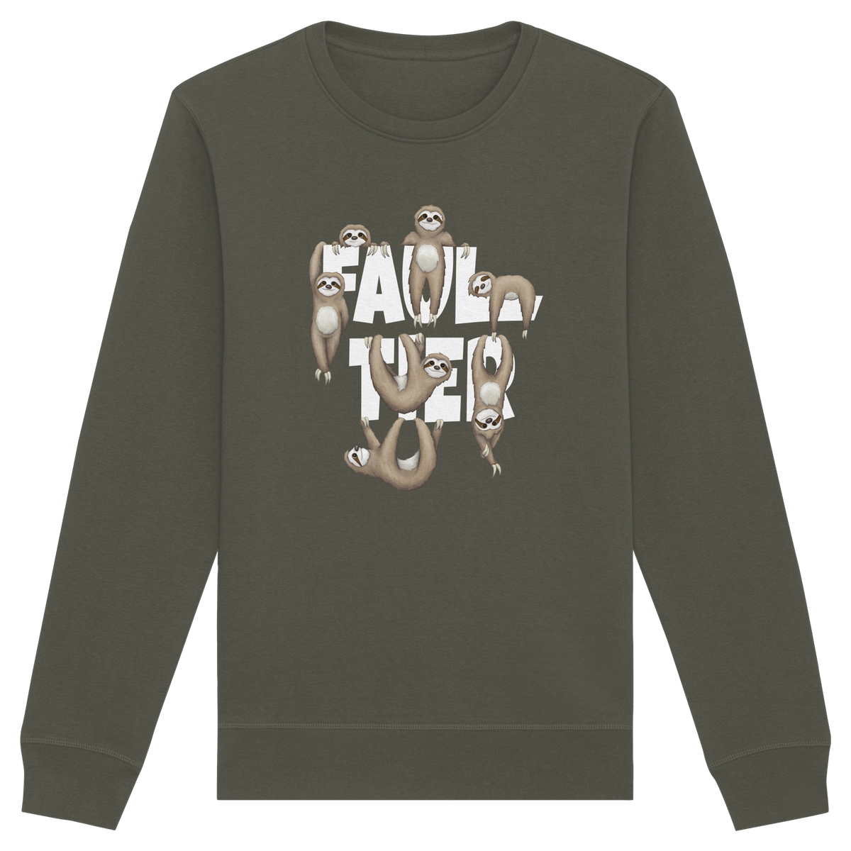 Viele gechillte Faultiere - Organic Basic Unisex Sweatshirt