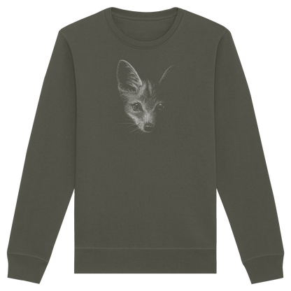 Fuchs Kritzelkunst Illustration - Organic Basic Unisex Sweatshirt