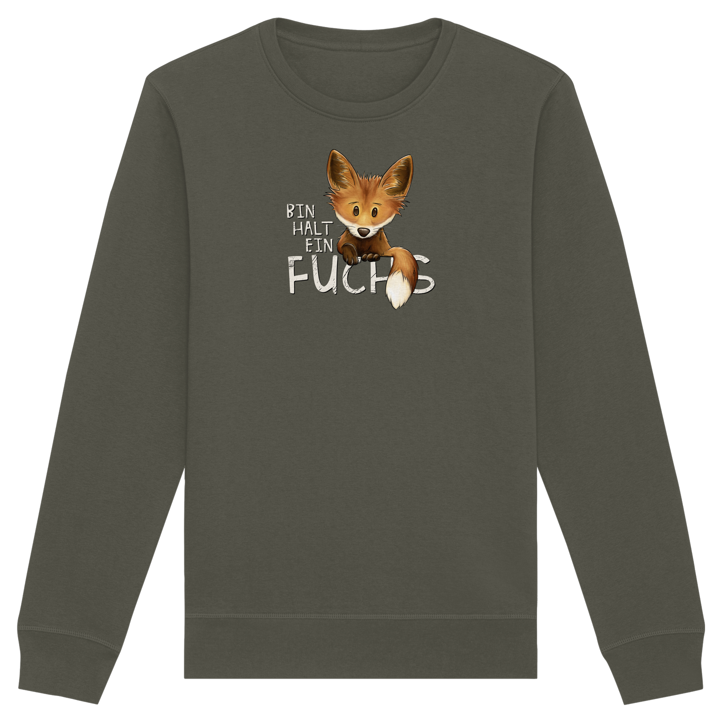 Bin halt ein Fuchs - Organic Basic Unisex Sweatshirt