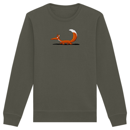 Lässiger cooler Fuchs | Mr. Fox, der Schleicher - Organic Basic Unisex Sweatshirt