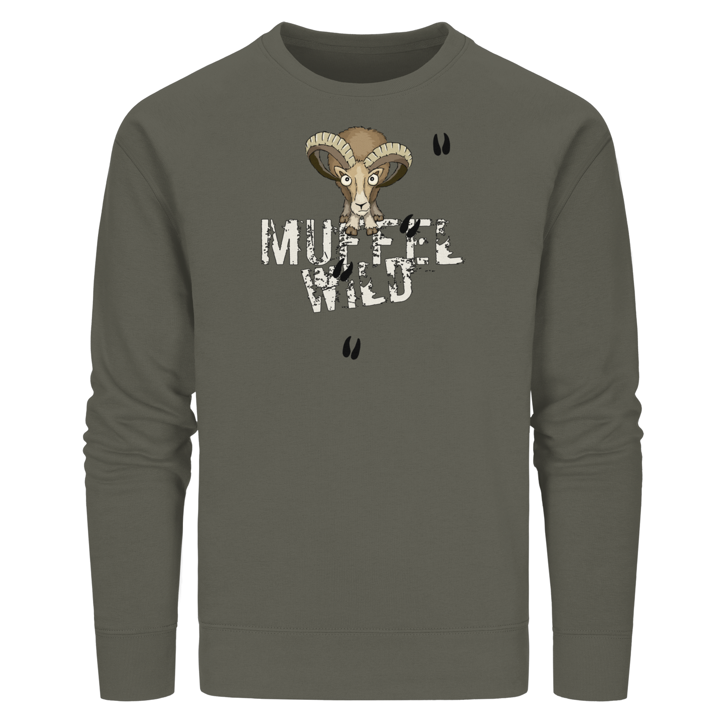 Muffel Wild Mufflon - Organic Basic Unisex Sweatshirt