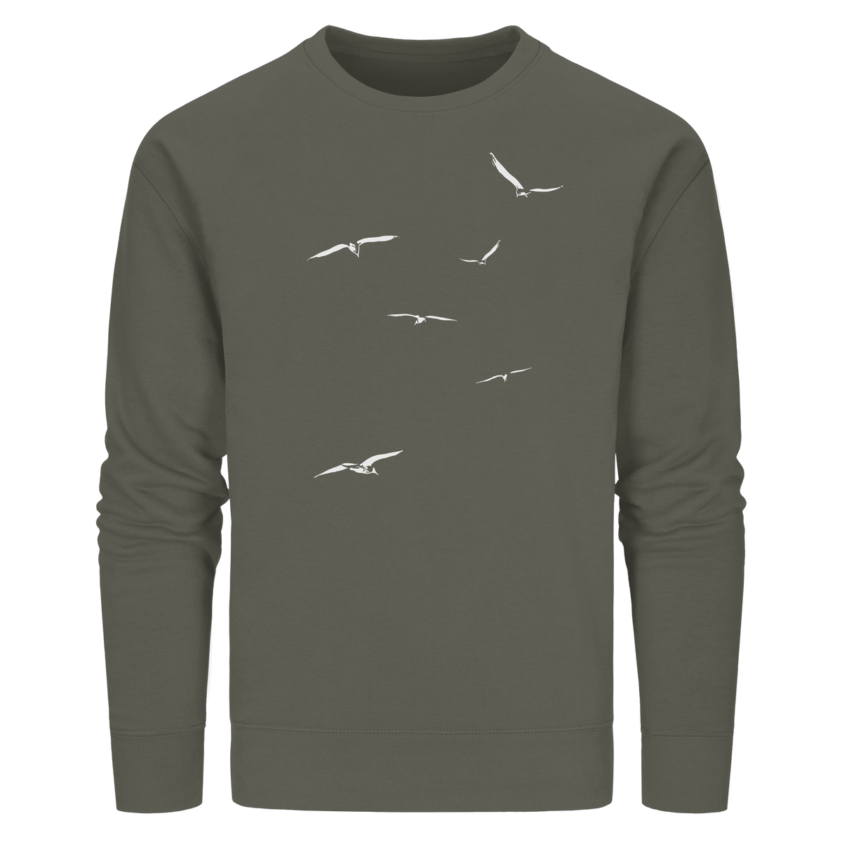 Vogelschwarm – Traum vom Fliegen - Organic Basic Unisex Sweatshirt
