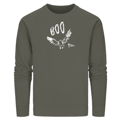 Boo Hoo! Fliegende Eule  - Organic Basic Unisex Sweatshirt