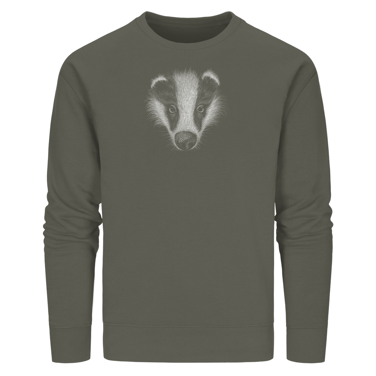Kritzel-Kunst Dachs Illustration - Organic Basic Unisex Sweatshirt