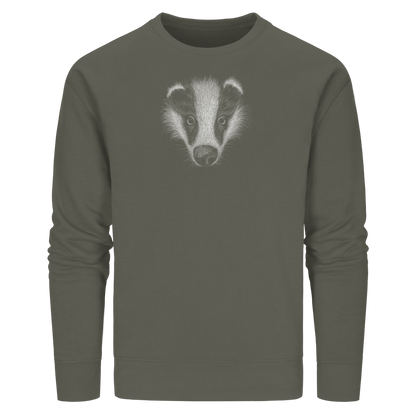 Kritzel-Kunst Dachs Illustration - Organic Basic Unisex Sweatshirt