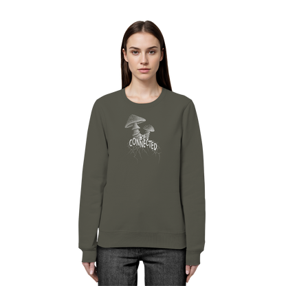 Be Connected Panther-Pilz - Organic Basic Unisex Sweatshirt