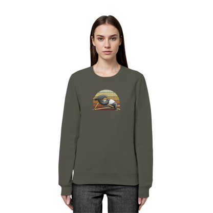 Lässiger Retro Sundown Tapir - Organic Basic Unisex Sweatshirt