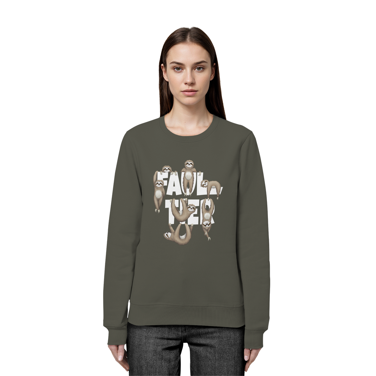 Viele gechillte Faultiere - Organic Basic Unisex Sweatshirt