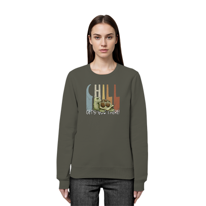 Gechillt gemütliche Schildkröte - Organic Basic Unisex Sweatshirt