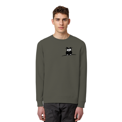 Kleine struppige Eule - Organic Basic Unisex Sweatshirt