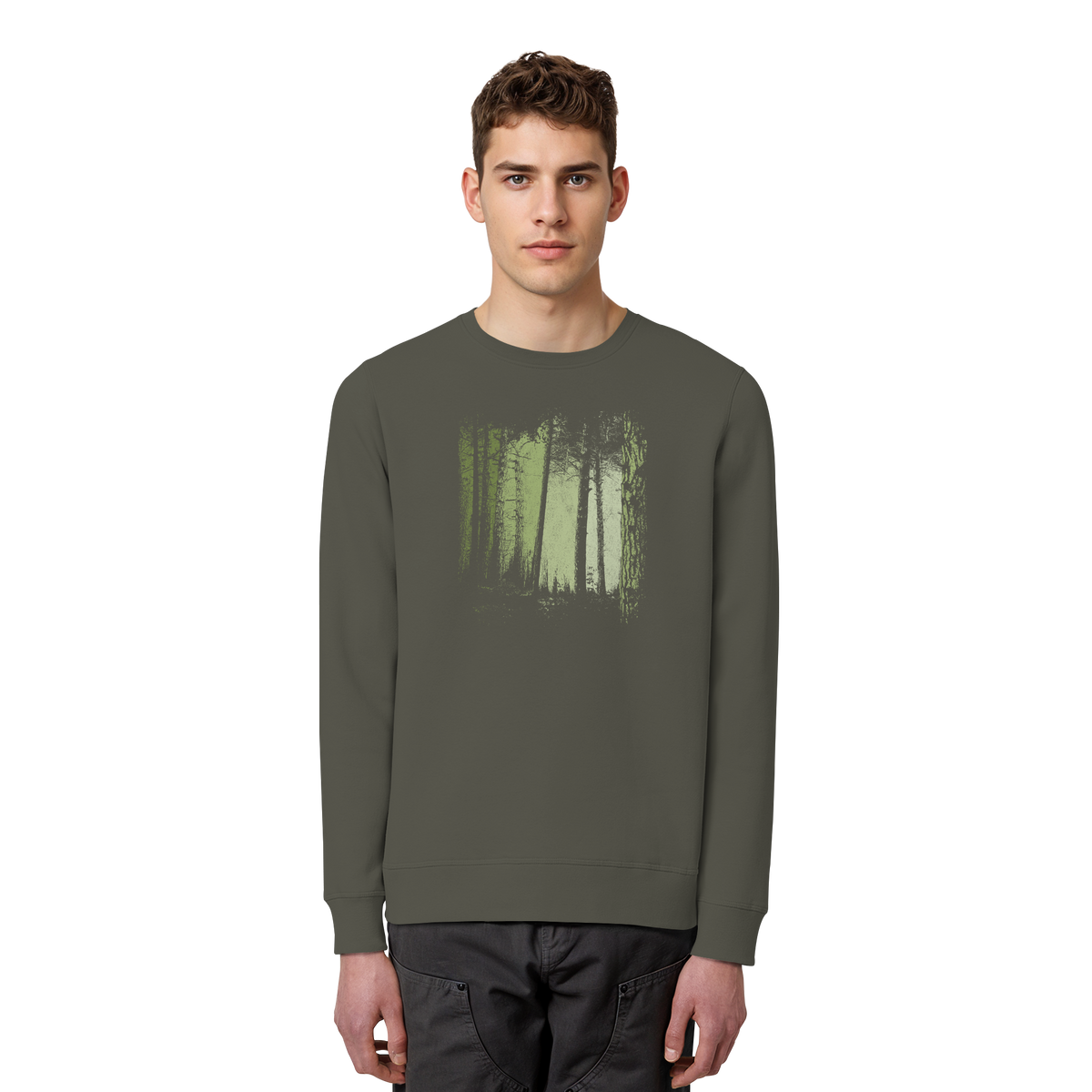 Zwielicht Wald - Organic Basic Unisex Sweatshirt