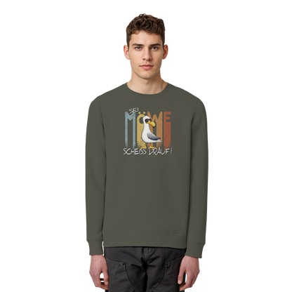 Sei Möwe Scheiß Drauf  - Organic Basic Unisex Sweatshirt