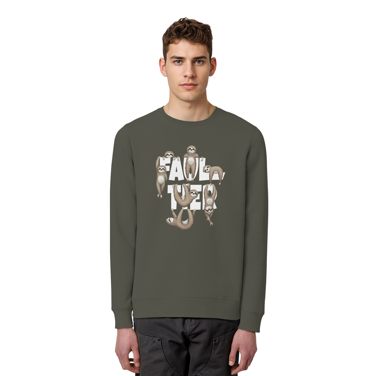 Viele gechillte Faultiere - Organic Basic Unisex Sweatshirt