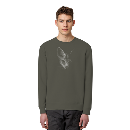 Fuchs Kritzelkunst Illustration - Organic Basic Unisex Sweatshirt