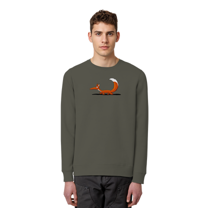 Lässiger cooler Fuchs | Mr. Fox, der Schleicher - Organic Basic Unisex Sweatshirt