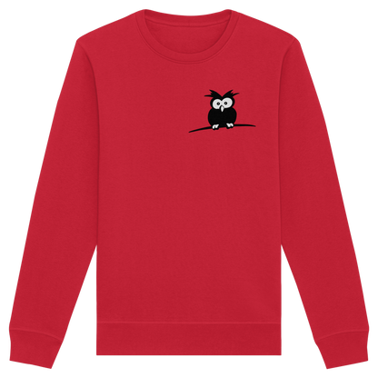 Kleine struppige Eule - Organic Basic Unisex Sweatshirt