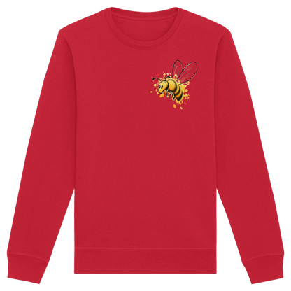 Lässige kleine Honig-Biene - Organic Basic Unisex Sweatshirt