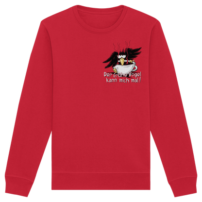 Der frühe Vogel kann mich mal | Kaffee Rabe - Organic Basic Unisex Sweatshirt