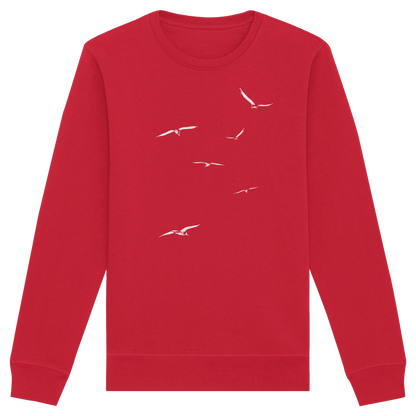 Vogelschwarm – Traum vom Fliegen - Organic Basic Unisex Sweatshirt