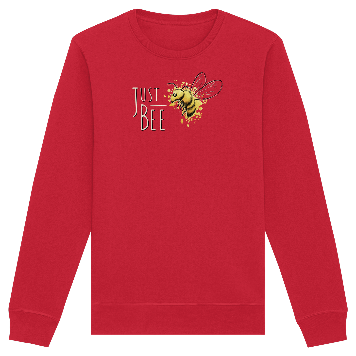 Just Bee, kleine Honig-Biene - Organic Basic Unisex Sweatshirt