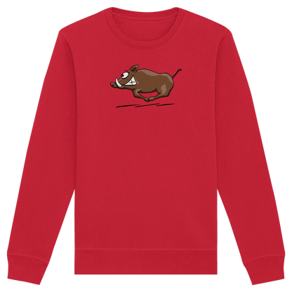 sauwildes Wildschwein | Wildsau  - Organic Basic Unisex Sweatshirt