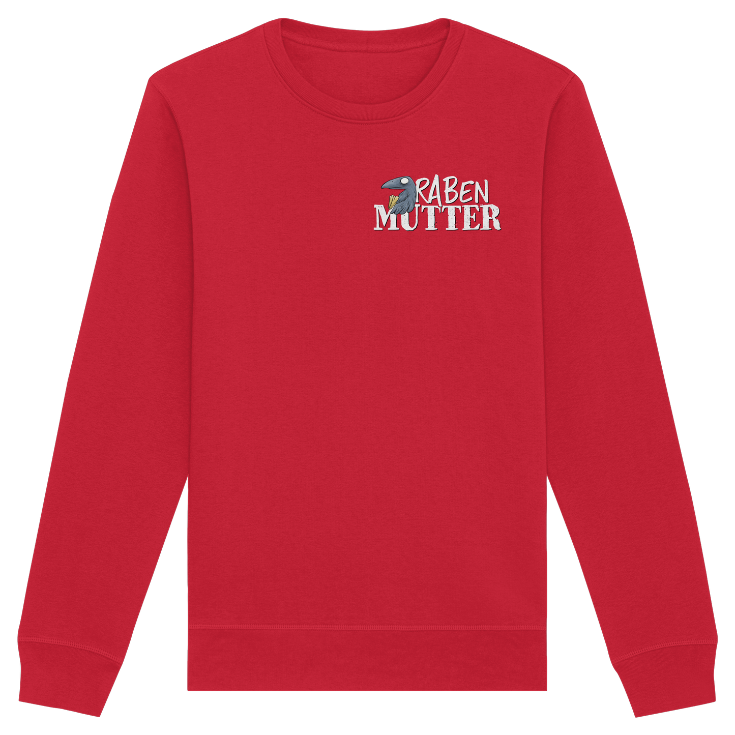 Rabenmutter Krähenmama - Organic Basic Unisex Sweatshirt