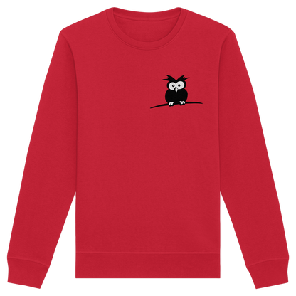 Kleine struppige Eule - Organic Basic Unisex Sweatshirt