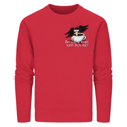 Der frühe Vogel kann mich mal | Kaffee Rabe - Organic Basic Unisex Sweatshirt