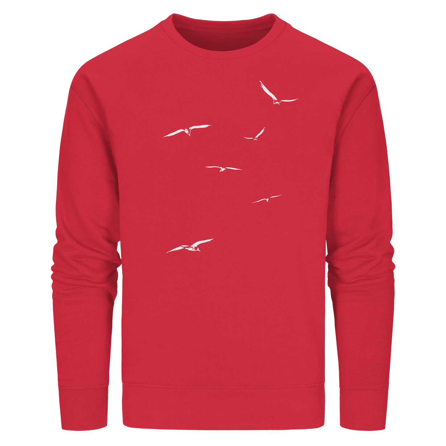 Vogelschwarm – Traum vom Fliegen - Organic Basic Unisex Sweatshirt