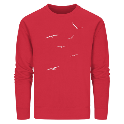 Vogelschwarm – Traum vom Fliegen - Organic Basic Unisex Sweatshirt