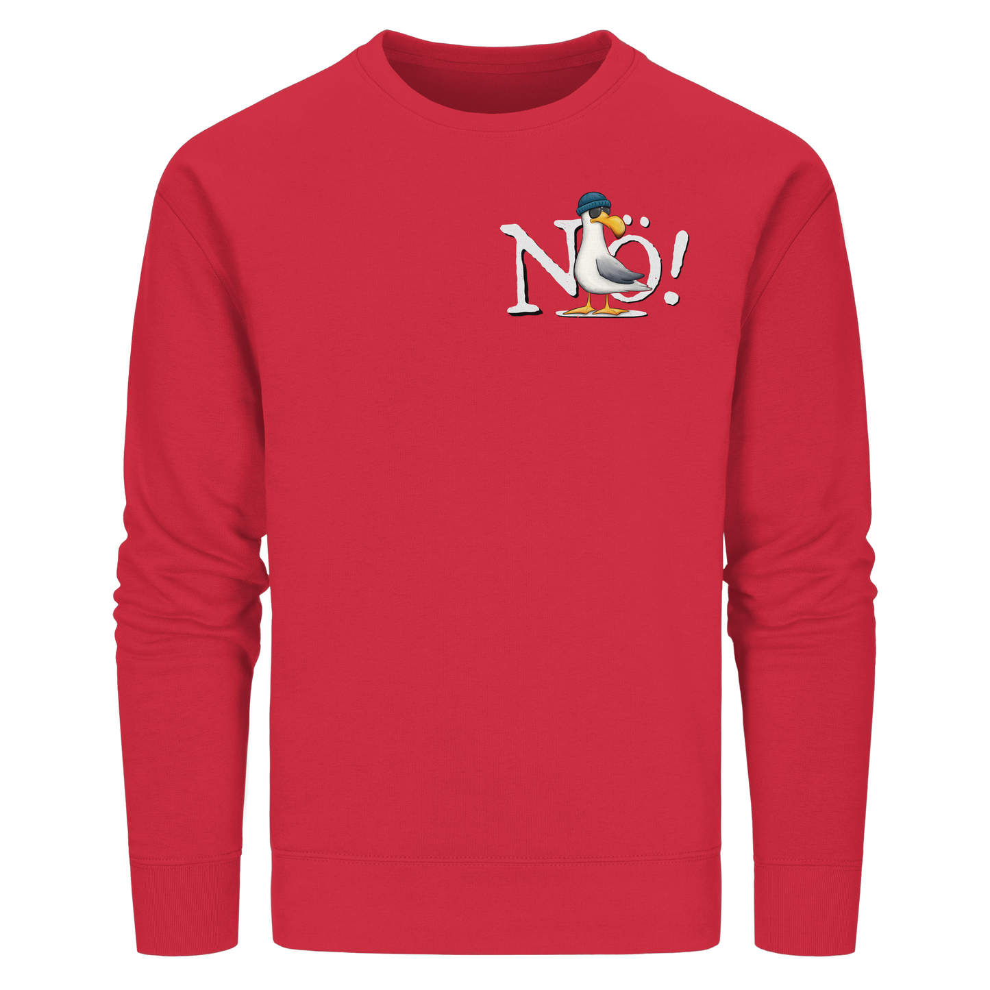 Nö Kein Bock Möwe - Organic Basic Unisex Sweatshirt