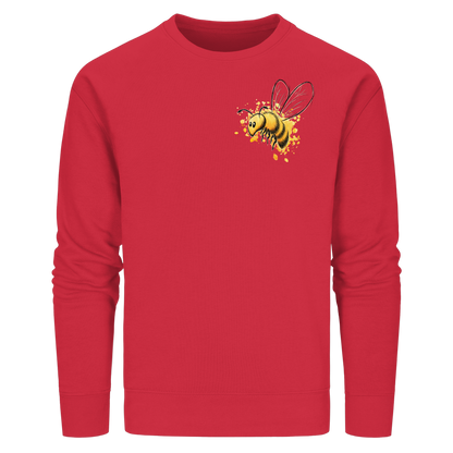 Lässige kleine Honig-Biene - Organic Basic Unisex Sweatshirt