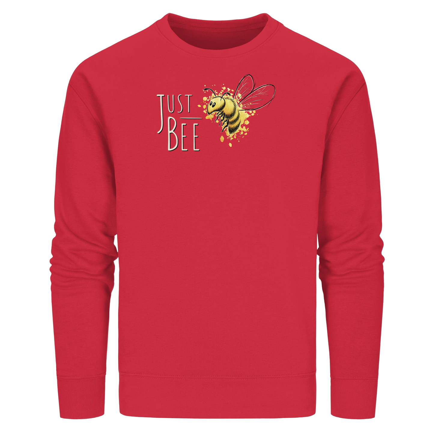 Just Bee, kleine Honig-Biene - Organic Basic Unisex Sweatshirt