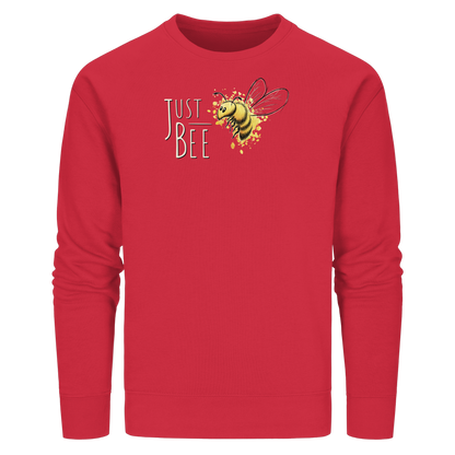Just Bee, kleine Honig-Biene - Organic Basic Unisex Sweatshirt