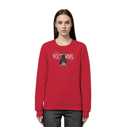 100% nachtaktive Fledermaus - Organic Basic Unisex Sweatshirt