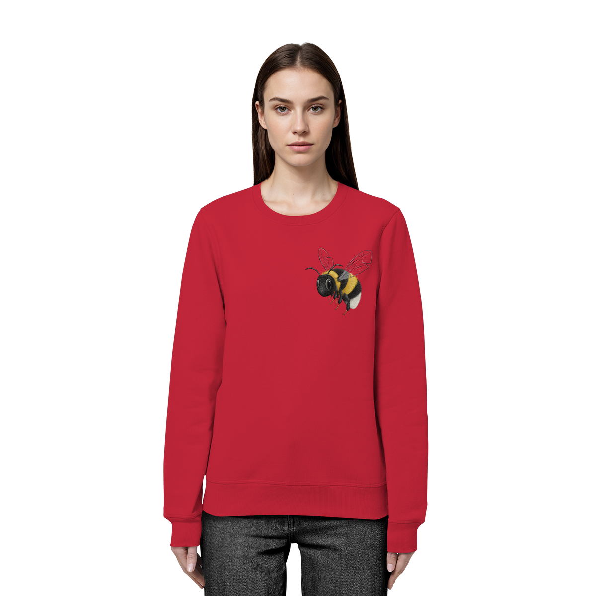 Kleine brummige Hummel - Organic Basic Unisex Sweatshirt