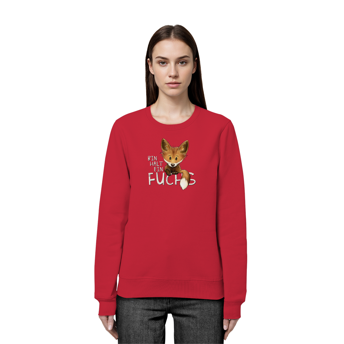Bin halt ein Fuchs - Organic Basic Unisex Sweatshirt