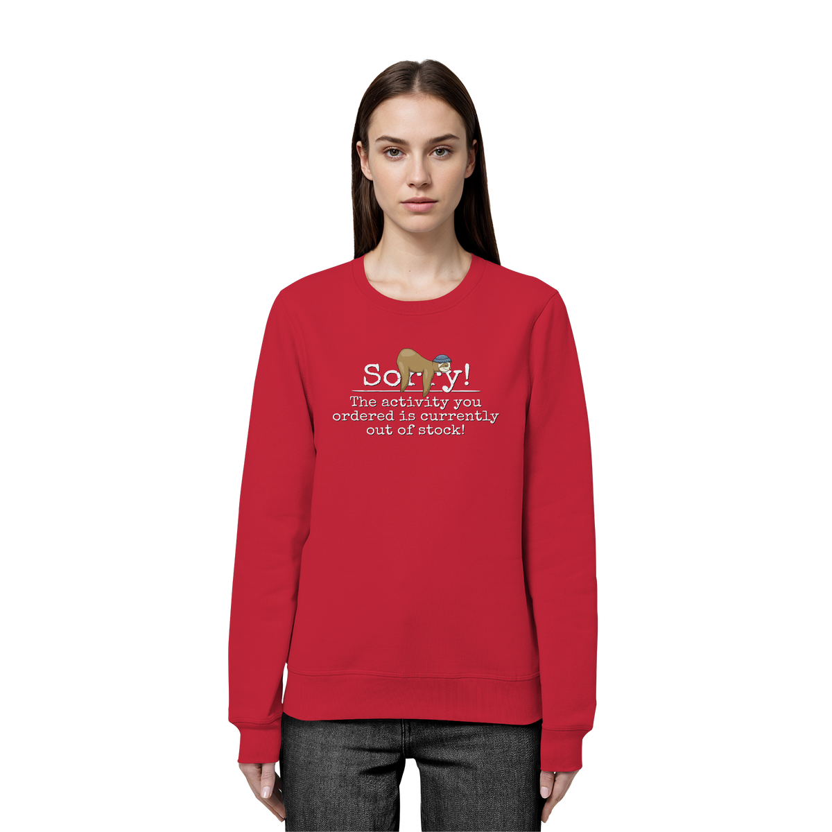 No-Activity Faultier - Organic Basic Unisex Sweatshirt