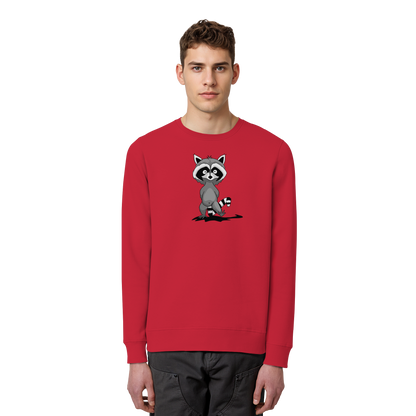 Frecher kleiner Waschbär - Organic Basic Unisex Sweatshirt