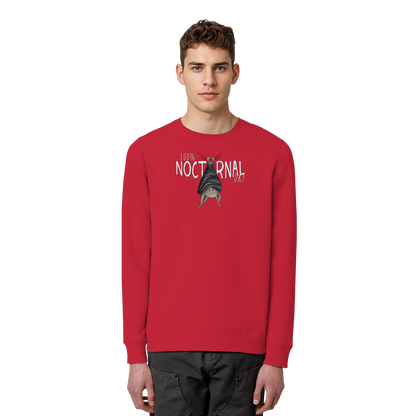 100% nachtaktive Fledermaus - Organic Basic Unisex Sweatshirt