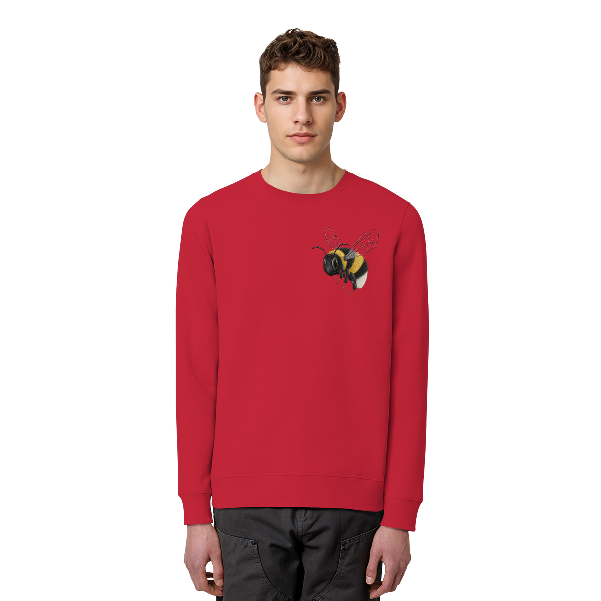 Kleine brummige Hummel - Organic Basic Unisex Sweatshirt